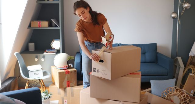 Équipe de déménagement en action